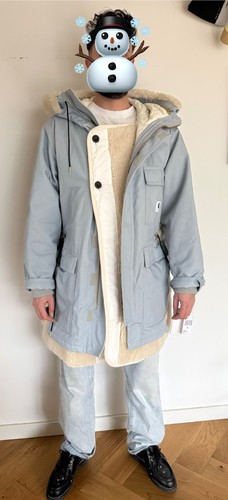 Parka bleu clair sacai - bleu,