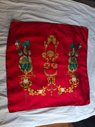 Foulard vintage soie - foulard, en