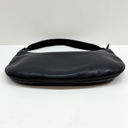 Gucci black leather shoulder - gucci,