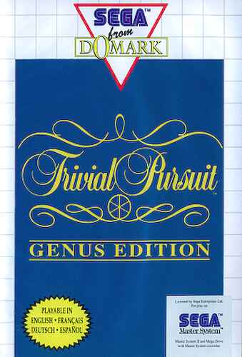 Sega master system trivial - system,