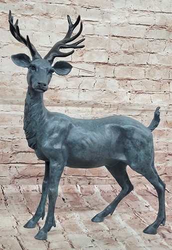 Musée qualité bronze - bronze, cerf