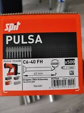 Pointe SPIT C6-40 FH + gaz pour cloueur SPIT P800 - 057544