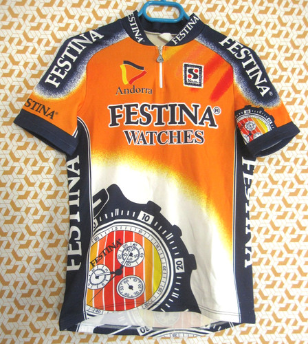 Maillot cycliste festina kit - maillot,