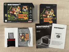 JEU NINTENDO 64 DONKEY KONG 64 + EXPANSION PAK PAL COMPLET TBE N64