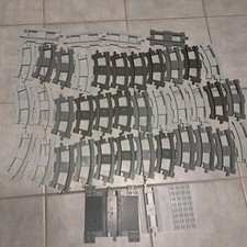 MAXI LOT DE 41 RAILS LEGO