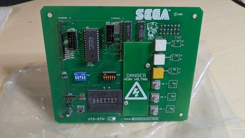 Sega vts credit board arcade - vts,