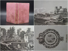 1826 ALMANACH VUES VIEUX PARIS