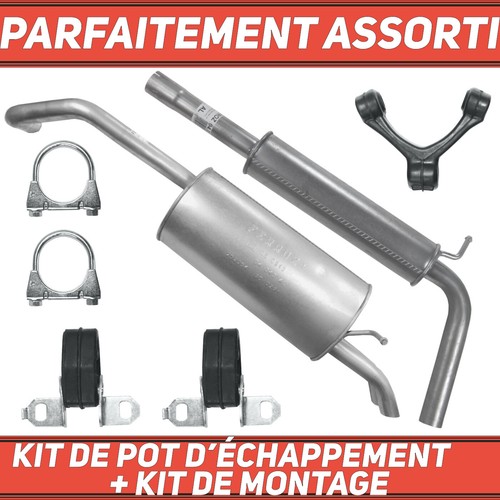 Kit pot échappement - kit, d’échappement