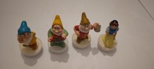 Le Lots de 4 Bouchons Smarties Nain et Blanche neige Disney