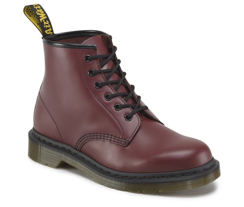 Martens trou 101 z - martens, rouge