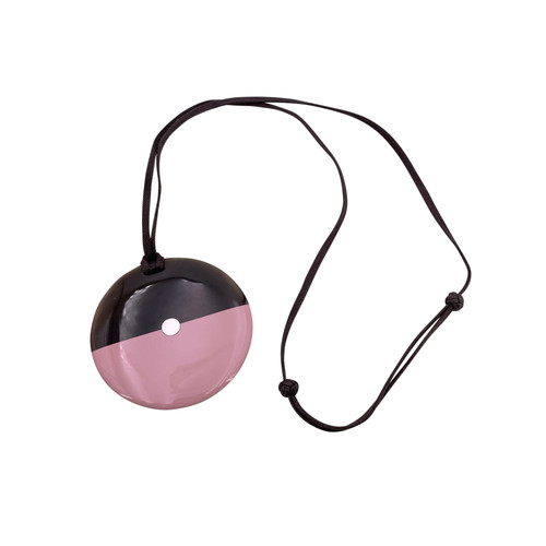 Collier pendentif rond - , en