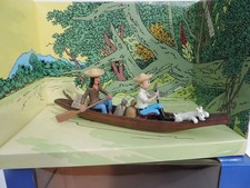 TINTIN PIROGUE l'Oreille