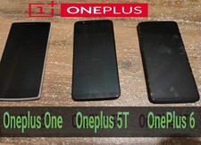 Lot 3x One Plus OnePlus Smartphone HS