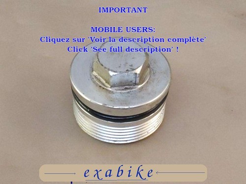 Bouchon fourche pour suzuki - bouchon,