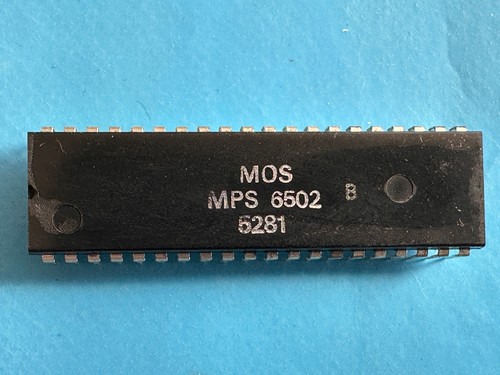 Chip cpu 6502 commodore pour - chip,