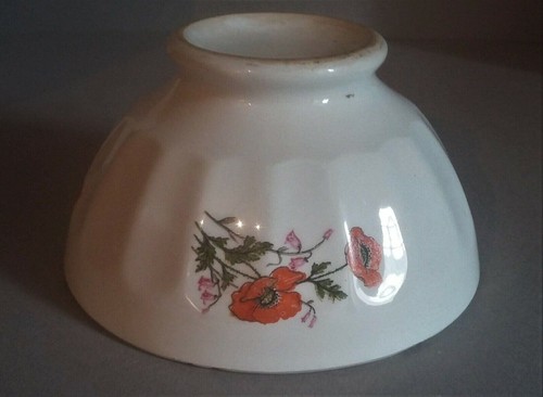 Bol faïence vintage décor - faïence,