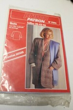 ANCIEN PATRON VINTAGE MODE  PRIMA  veste 
