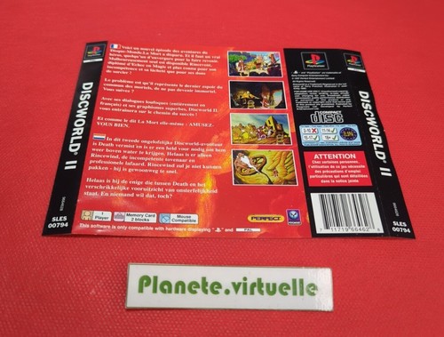 Jaquette arriere discworld - arriere,