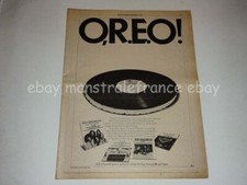 REO Speedwagon OREO ad clipping USA 1970s Neal Bruce