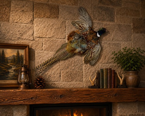 Rooster ringneck pheasant - ringneck, full