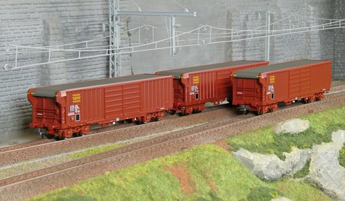 Coffret wagons taems à - de,