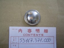 Embout chromé de poignée