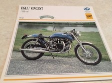 Carte moto Egli Vincent 1000 cm3 1967 collection Atlas motorbike Suisse