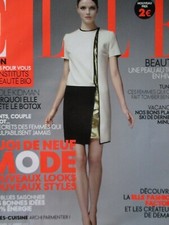 ELLE janvier 2011 / Nicole KIDMAN arrpete le BOTOX, LYON & instituts de beauté