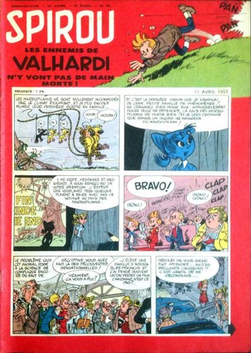 Spirou 991 - (journal), (1957)