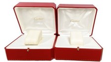 Boîtier de montre Cartier boîte vide boîtier 2 pièces coussin rangement...
