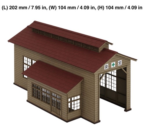 80 cabanon - ho/1:80,