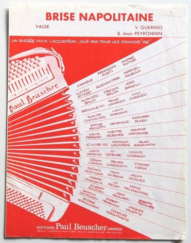 Partition sheet music guerino - sheet,
