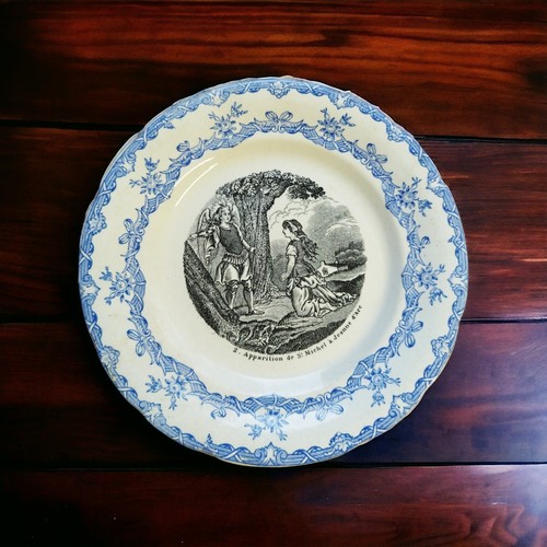 Assiette parlante murale - assiette,