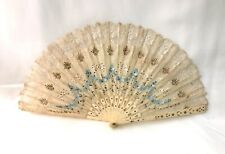 Ancien éventail en dentelle