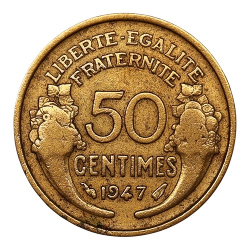 Morlon centimes 1947 bronze - centimes,