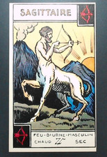 CARTE TAROT MUCHERY  CARTE SAGITTAIRE