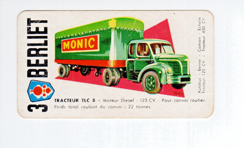 Berliet tracteur tlc 7 - berliet,