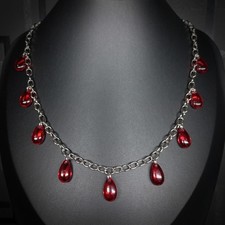 Collier Scarlet Row Fait Main