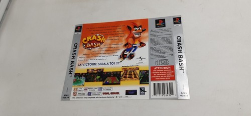 Jaquette arrière jeu - arrière, sony