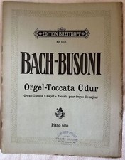 Johann Sebastian Bach Busoni