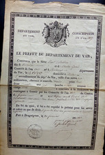 empire 1807  document à