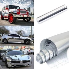 Chrome Mirror Silver Vinyl