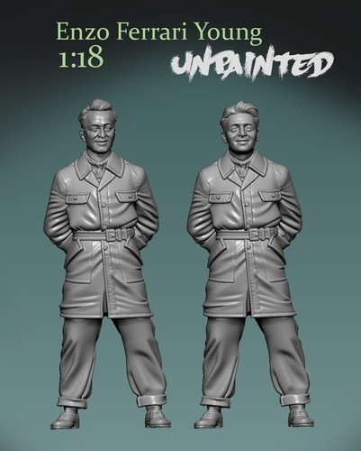 Enzo ferrari figurine 18 - enzo, 1:18