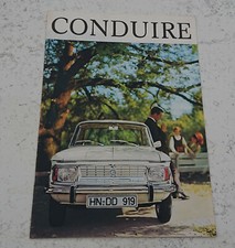 Catalogue publicitaire Gamme NSU 1960 Prinz 4 1000 TT S 110 Sport coupé Wankel