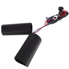 1 paire accessoire de moto poignée chauffante moto chauffage guidon couverture