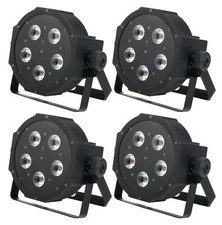 4pcs set rgb - 5x, par
