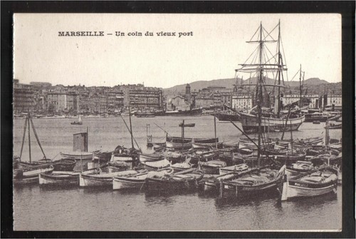 Cpa marseille coin vieux - marseille, un