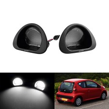 2x Feux Eclairage de Plaque D'immatriculation LED Pour Citroen C1 / Peugeot 107