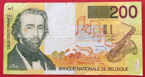 Billets belgique 200 francs - belgique,
