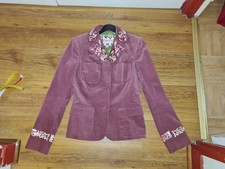 VESTE BLAZER VELOURS STRETCH